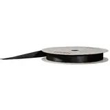 Ruban satin noir double face 16 mm x 45 m