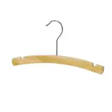 Cintre bois naturel avec encoches 26 cm - Cintre bébé - Cintre enfant - Lot de 5