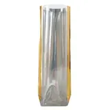 Sachet polypro fond PP Lingot d'Or 14 x 30,5 cm 35µ - Sachet confiserie - Sachet bonbons - Lot de 100