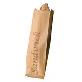 Sac sandwich papier kraft brun 10 x 5,5 x 36 cm - Sachet sandwich - Lot de 1000