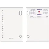 Bloc de bureau éphéméride 2026, Bloc-pratic Exacompta Forever® date à droite