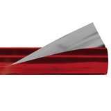 Film métallisé réversible polypropylène rouge 70 cm x 50 m 30µ