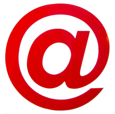 Sigles @ adhésifs - Lettres et chiffres adhésifs