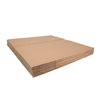 Caisse américaine carton, carton simple cannelure 50x40x30/40cm, paquet de 10 - Caisses américaines cartons-1