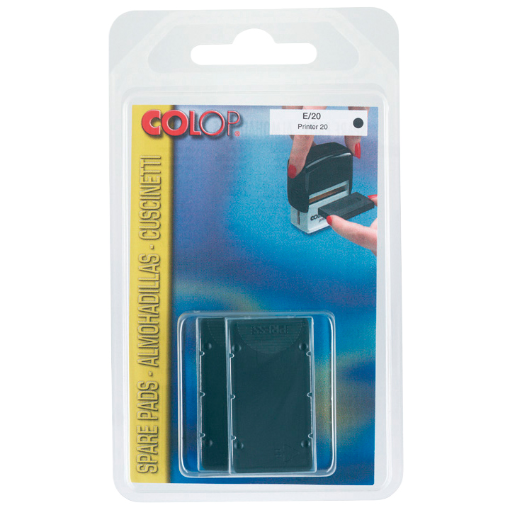 Encreurs de rechange E20 - Tampons textes standards-1