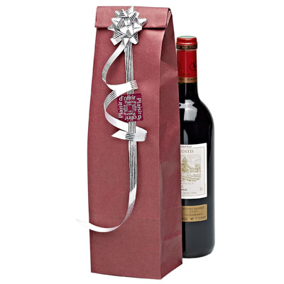 Sacs kraft 1 bouteille - Sacs pour bouteilles de vin