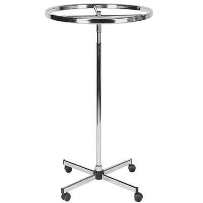 Portant rond - hauteur réglable 100/160 cm - Portants à vêtements ronds