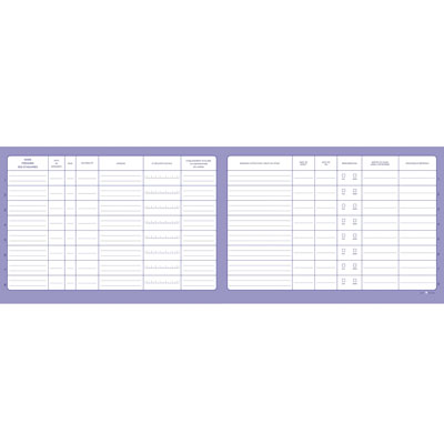 Registre unique d'inscription du personnel et des stagiaires - Registres et agendas de comptabilité-1