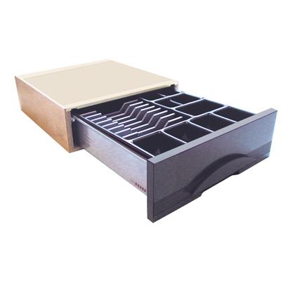 Tiroir caisse avec serrure à combinaison et alarme 38 x 44 x 12,5 cm - Tiroirs caisses