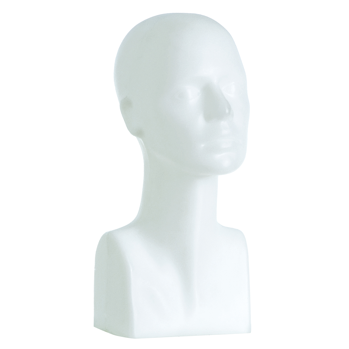 Tête femme plastique H 38 cm - Têtes