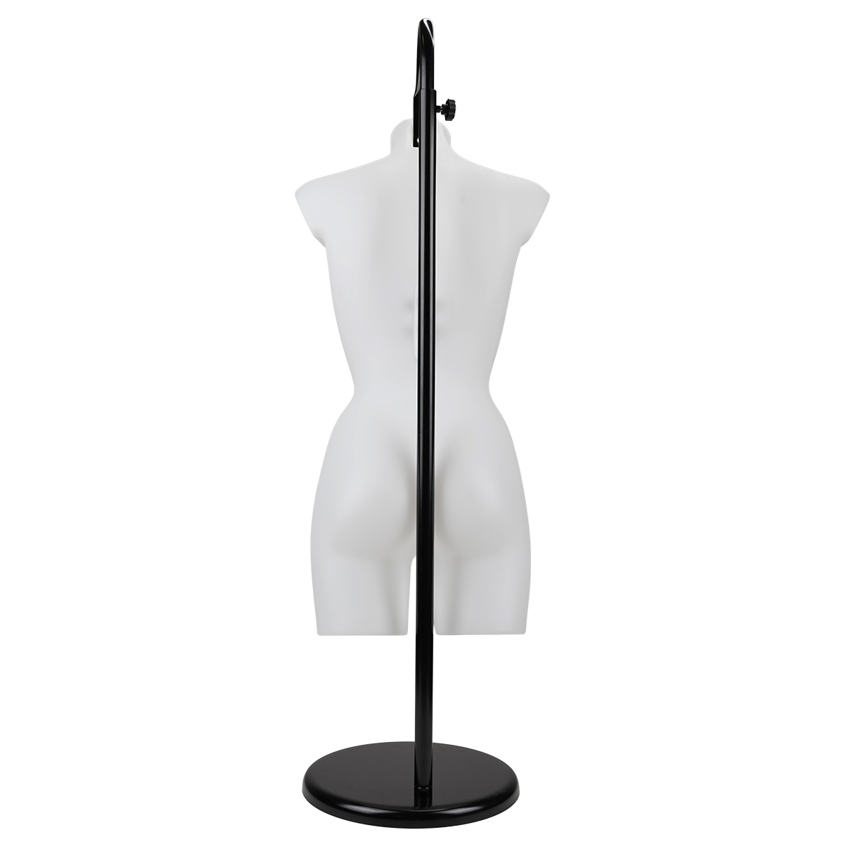 Buste femme blanc plastique H 82 cm - Bustes ECO-10