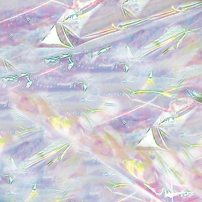 Film fleuriste - Film polypropylène transparent irisé neutre 17µ 100 cm x 10 m - Films polypropylène neutres-3