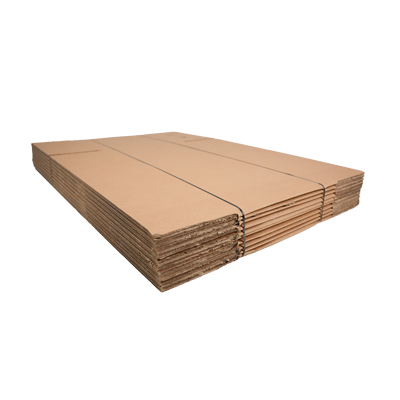 Caisse américaine carton, carton double cannelure 80x40x30/40cm, paquet de 10 - Caisses américaines cartons-3
