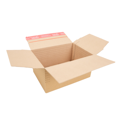 Cartons à hauteurs variables - Brun - 22,9 x 16,4 x 5/11,5 cm - Paquet de 10 - Cartons d'expédition, Boîtes d'expédition-6