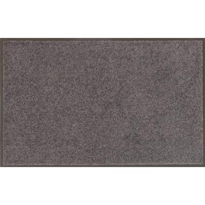 Tapis d'entrée absorbant pour trafic important Queyras 90 x 150 cm - Gris - Tapis