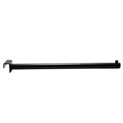 Bras droit noir sablé - ø 20 mm x L 37 cm - pour barre de charge - Bras pour barre de charge