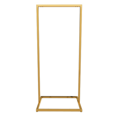 Portant fixe - Or - L 65 x H 150 cm - Ligne Square 25 or