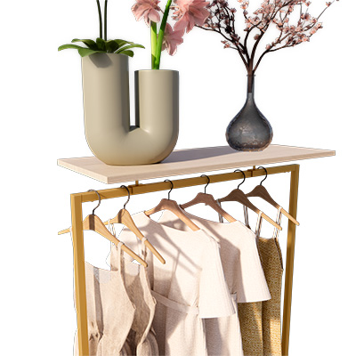 Support pour tablette - Or - ø 16 x H 8,8 cm - Ligne Square 25 or-2