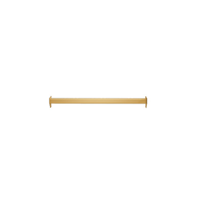 Barre de charge - Or - L 60 cm - section tube 30 x15 mm - Ligne Square 25 or