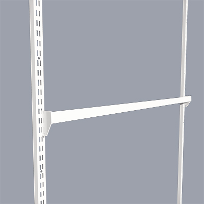Barre de charge L 100 cm blanc tube section 30x15mm - Ligne Square 25 blanc-1