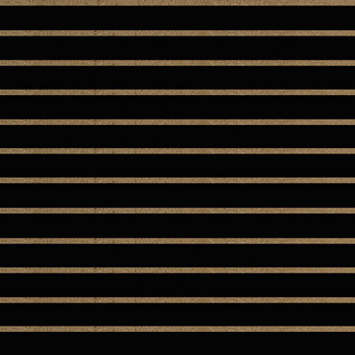 Panneaux rainurés Noirs, entraxe 10 cm - Panneaux rainurés