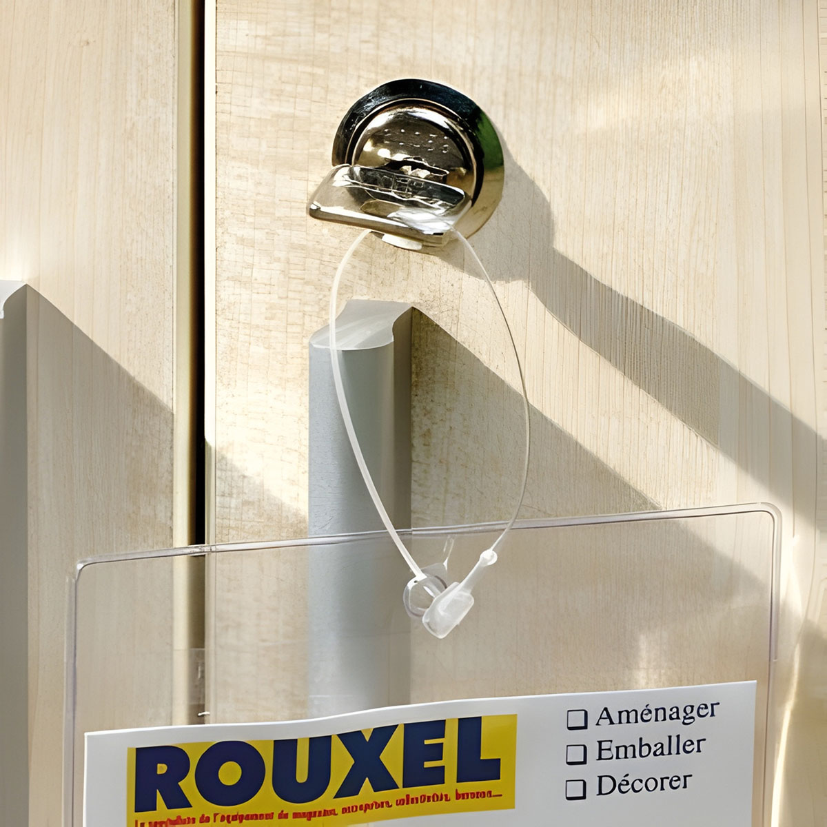 Liens manuels antivol 225mm polypropylène - Boîte de 5000 - Liens manuels antivol-1