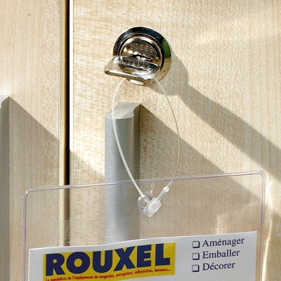 Liens manuels antivol 75 mm polypropylène - Boîte de 5000 - Liens manuels antivol-1