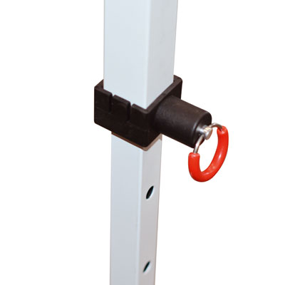 Barnum pliant - Tente pliante 3x3m 250 g/m² carré 32mm blanc - Tentes pliantes, Barnums pliants-4