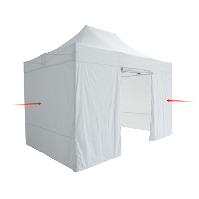 Lot complet murs pour tente pliante 300x200 cm - blanc - 300 g/m² - Tentes pliantes, Barnums pliants