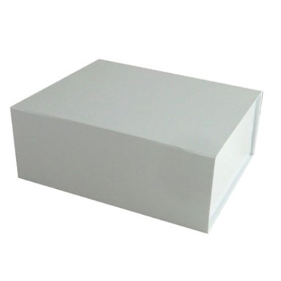 Boîtes aimantées - blanc brillant - 27 x 21 x H 10,5 cm - par 5 - Boites aimantées