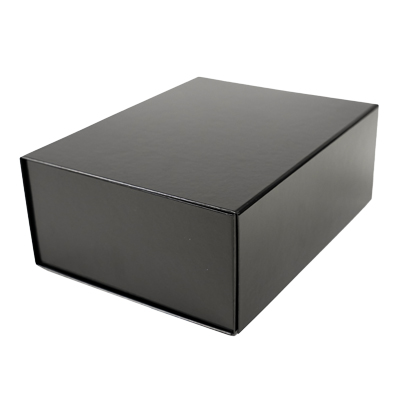 Boîtes aimantées - noir brillant - L 27 x P 21 x H 10,5 cm - par 5 - Boites aimantées-4