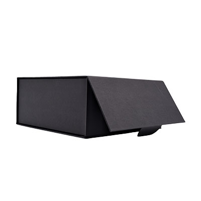 Boîtes cadeaux noires 22 x 22 x 10 cm - Boites aimantées-1