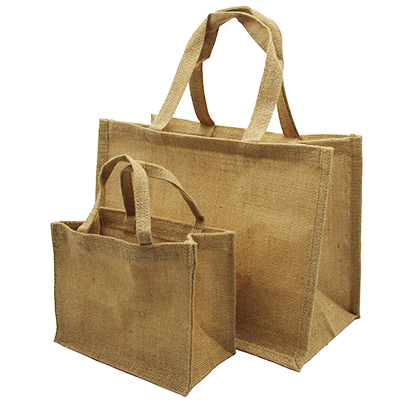 Sacs jute poignées plates Grand modèle - Sacs jute-1