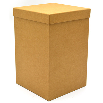 Boîte rectangulaire à couvercle amovible - 20 x 20 x H 30 cm - Boites cloches