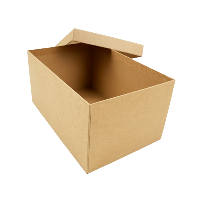 Boîte rectangulaire à couvercle amovible - 30 x 20 x H 15 cm - Boites cloches-2