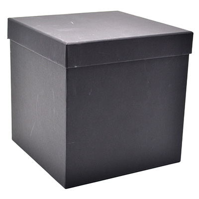 Boîte carrée kraft à couvercle amovible - 20 x 20 x 20 cm - Boites cloches