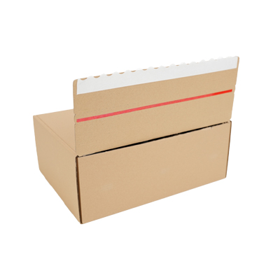 Carton d'expédition brun avec bande adhésive 31 x 22 x 12 cm, paquet de 20 - Cartons d'expédition, Boîtes d'expédition-6