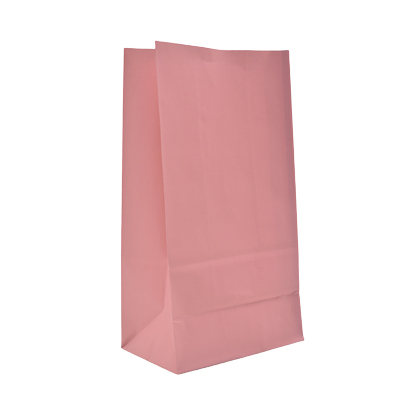 Pochette cadeau SOS kraft rose poudré 13x8x24 cm 70 g/m² - Paquet de 250 - Pochettes SOS kraft