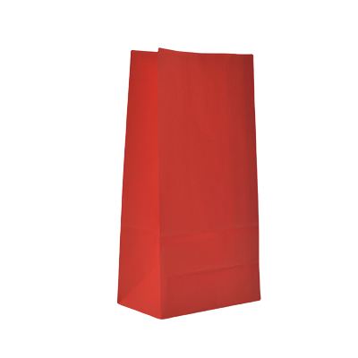 Pochette cadeau SOS kraft rouge 9x6x18 cm 70 g/m² - Paquet de 250 - Pochettes SOS kraft