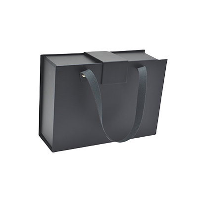 Boîtes cadeaux aimantées - noir mat -  25 x 18 x 8,5 cm – Paquet de 5 - Boites aimantées