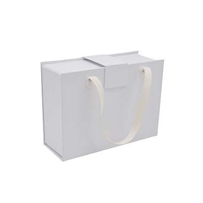 Boîtes cadeaux aimantées - blanc mat - 25 x 18 x 8,5 cm – Paquet de 5 - Boites aimantées