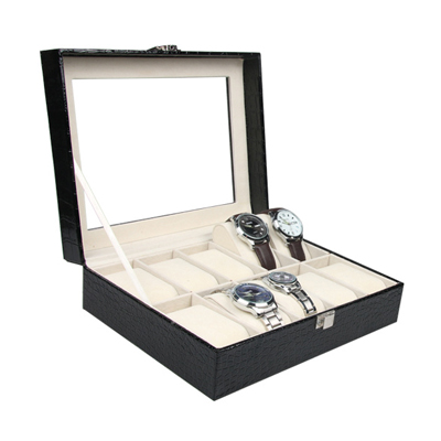 Coffret vitrine pour montres et bracelets - Coffrets vitrines bijoux-1