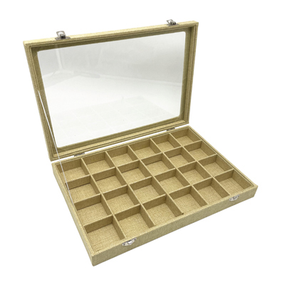 Coffret vitrine 24 cases - Coffrets vitrines bijoux-1