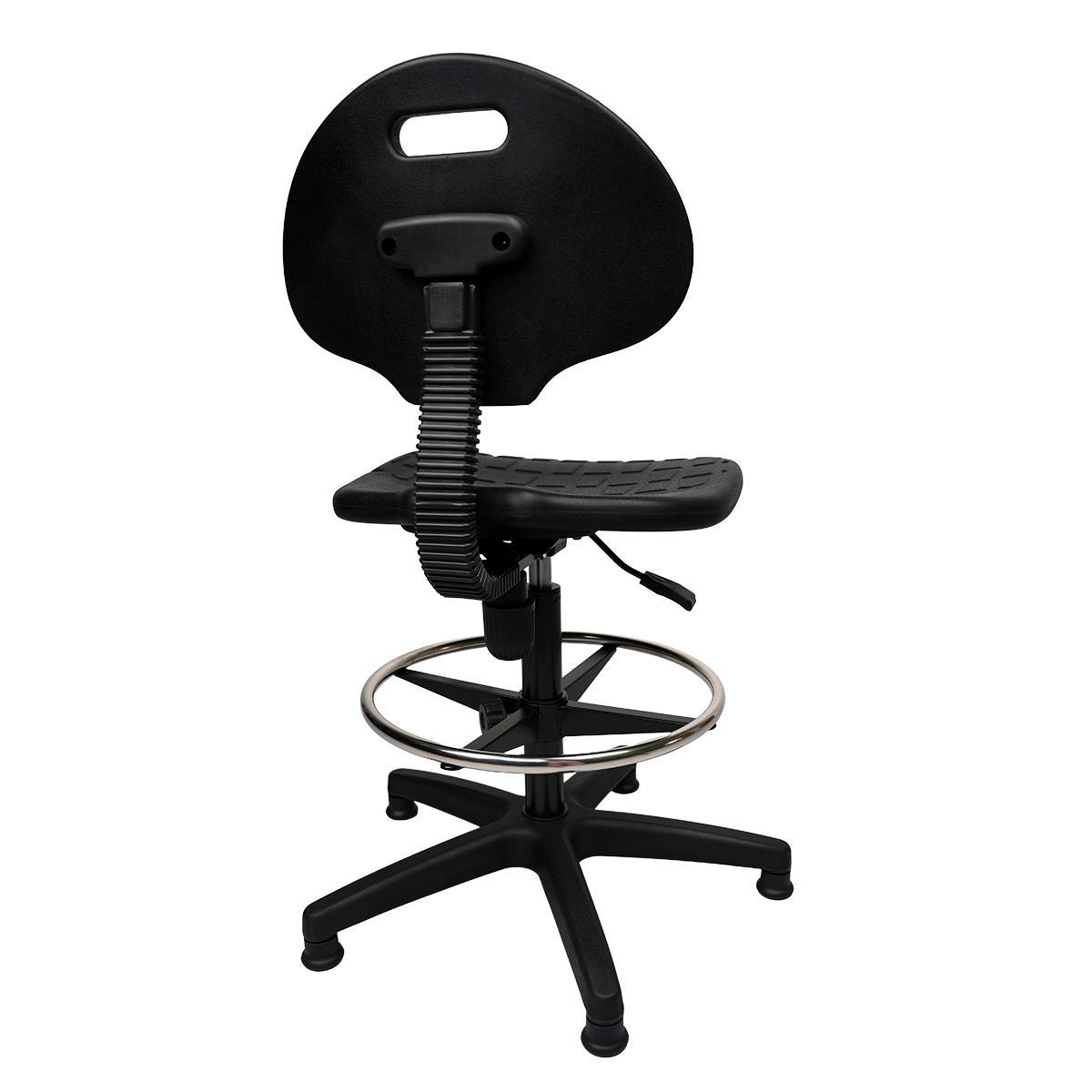 Siège de caisse avec repose-pieds - Sièges de caisse-1