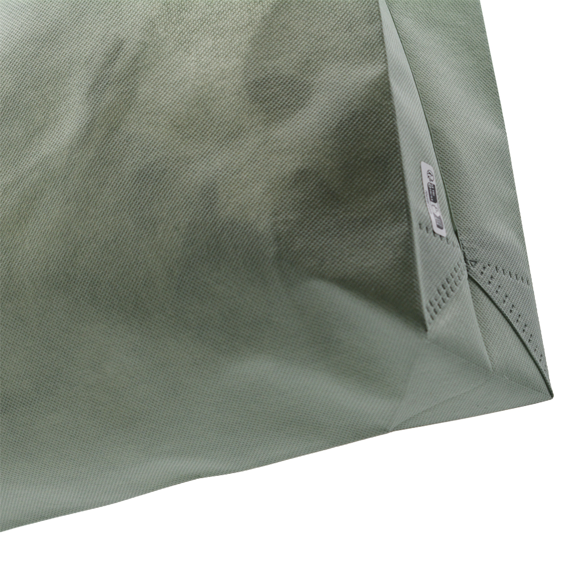 Sac cabas polypropylène non tissé bleu ardoise 40+10x30 cm - Sacs non tissés-4