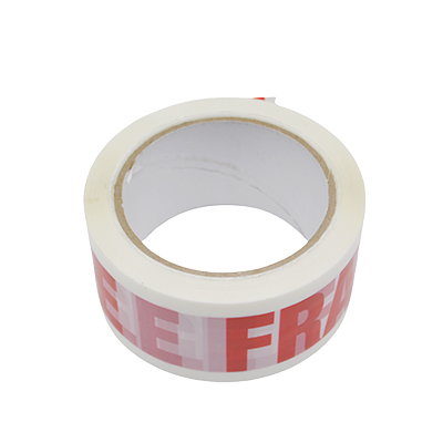 Ruban adhésif FRAGILE 50 mm × 66 m – BOPP 50μ blanc/rouge - Paquet de 6 - Marquage d'expédition-2