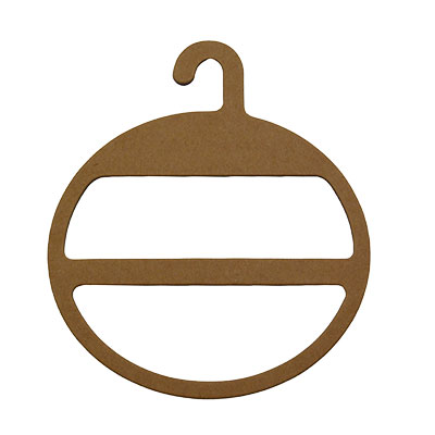 Cintres porte-foulard carton ø14 cm - Cintres pour accessoires