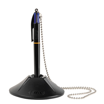 Stylo de comptoir Bic - rétractable - Stylos billes