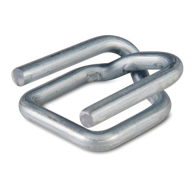 Boucles galvanisées autobloquantes - Cerclage