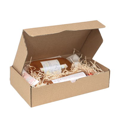 Carton d'expédition brun 24 x 14,5 x 6 cm - boîte à oreilles, paquet de 20 - Cartons d'expédition, Boîtes d'expédition-2